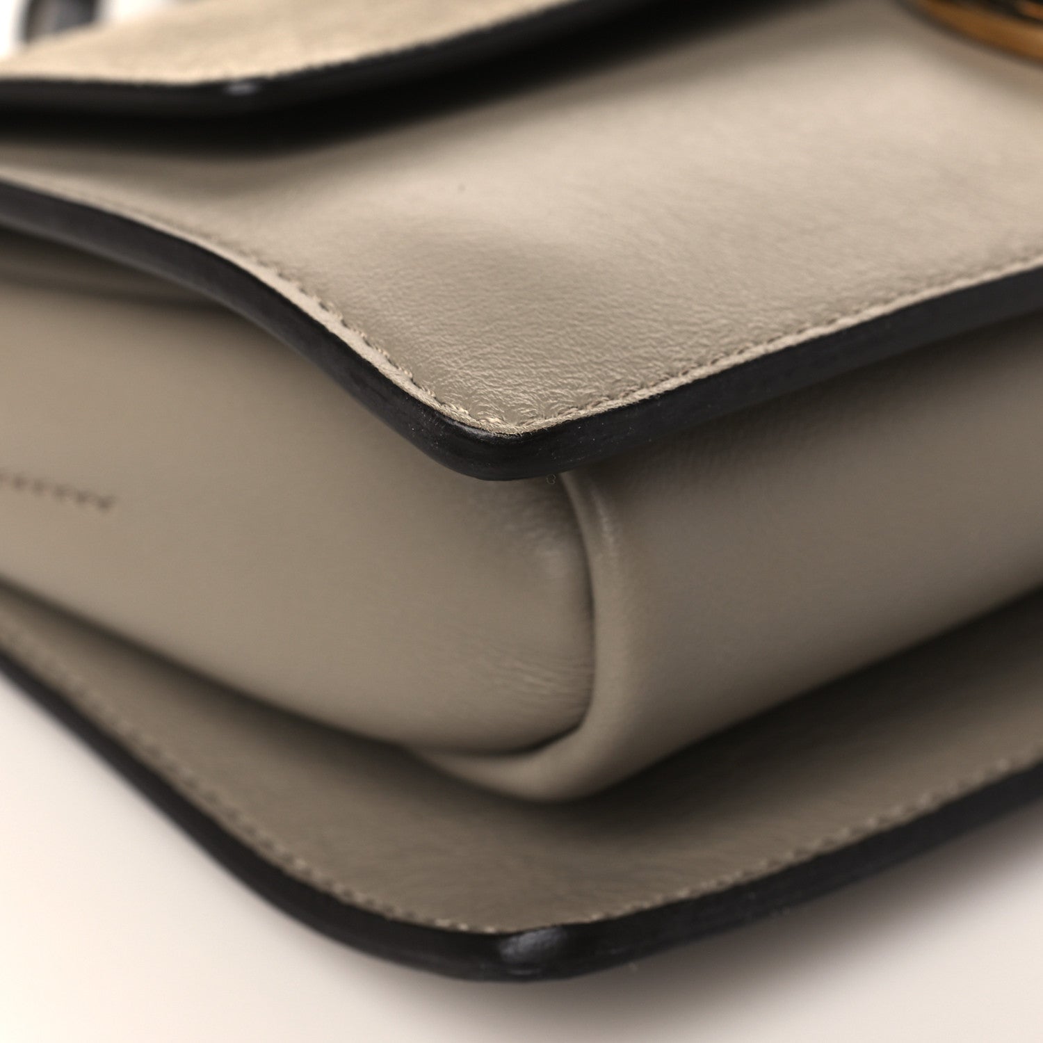 Chloe Suede Calfskin Small Faye Shoulder Bag Motty Grey 8 of 11