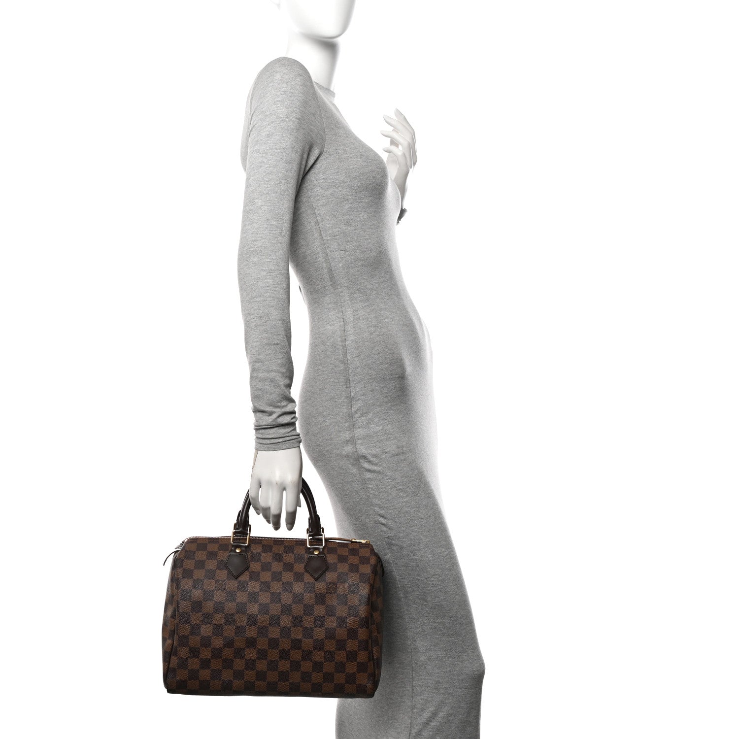 Louis Vuitton Damier Ebene Speedy 30 2 of 12