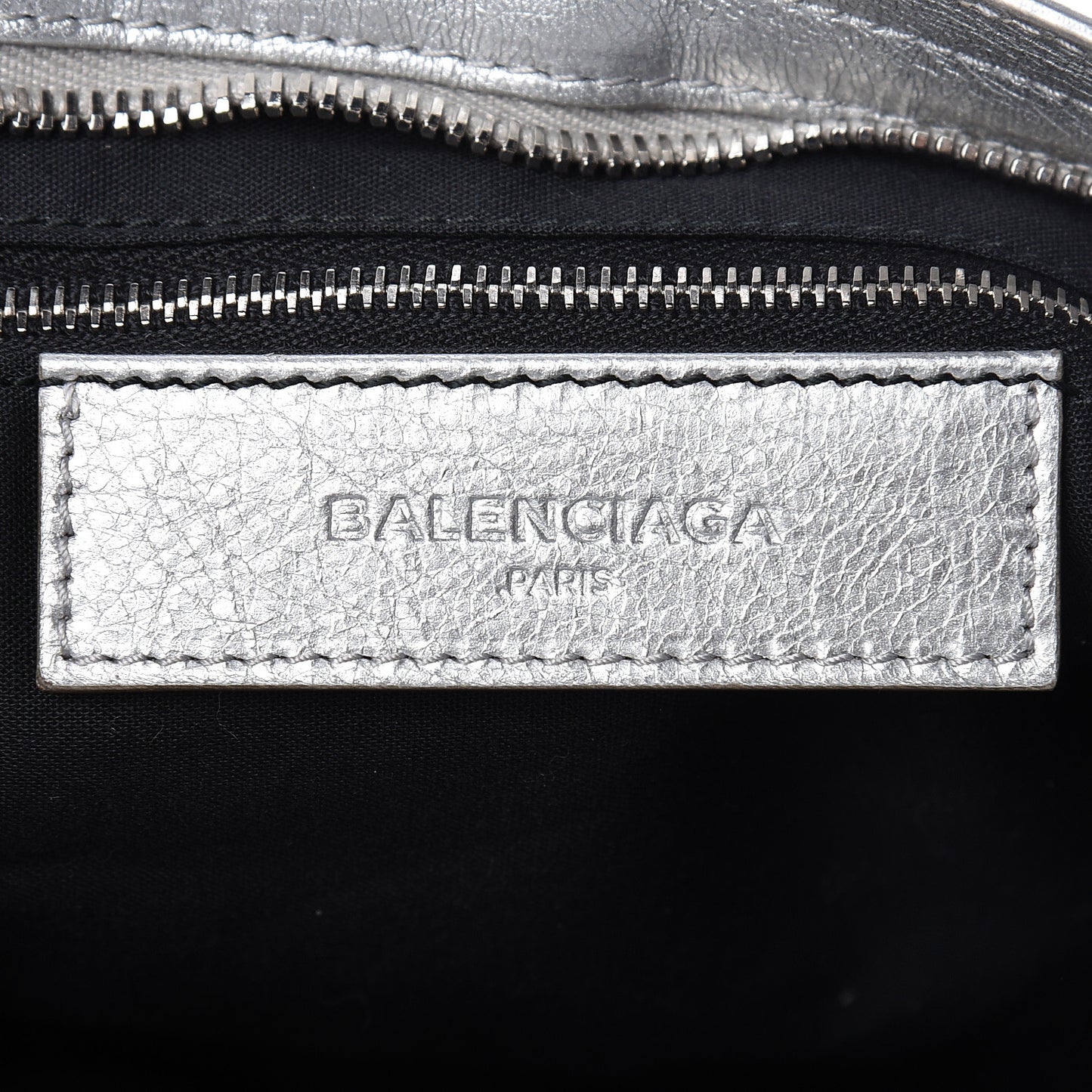 Agneau Giant 12 Silver Hardware City Gris Aluminum