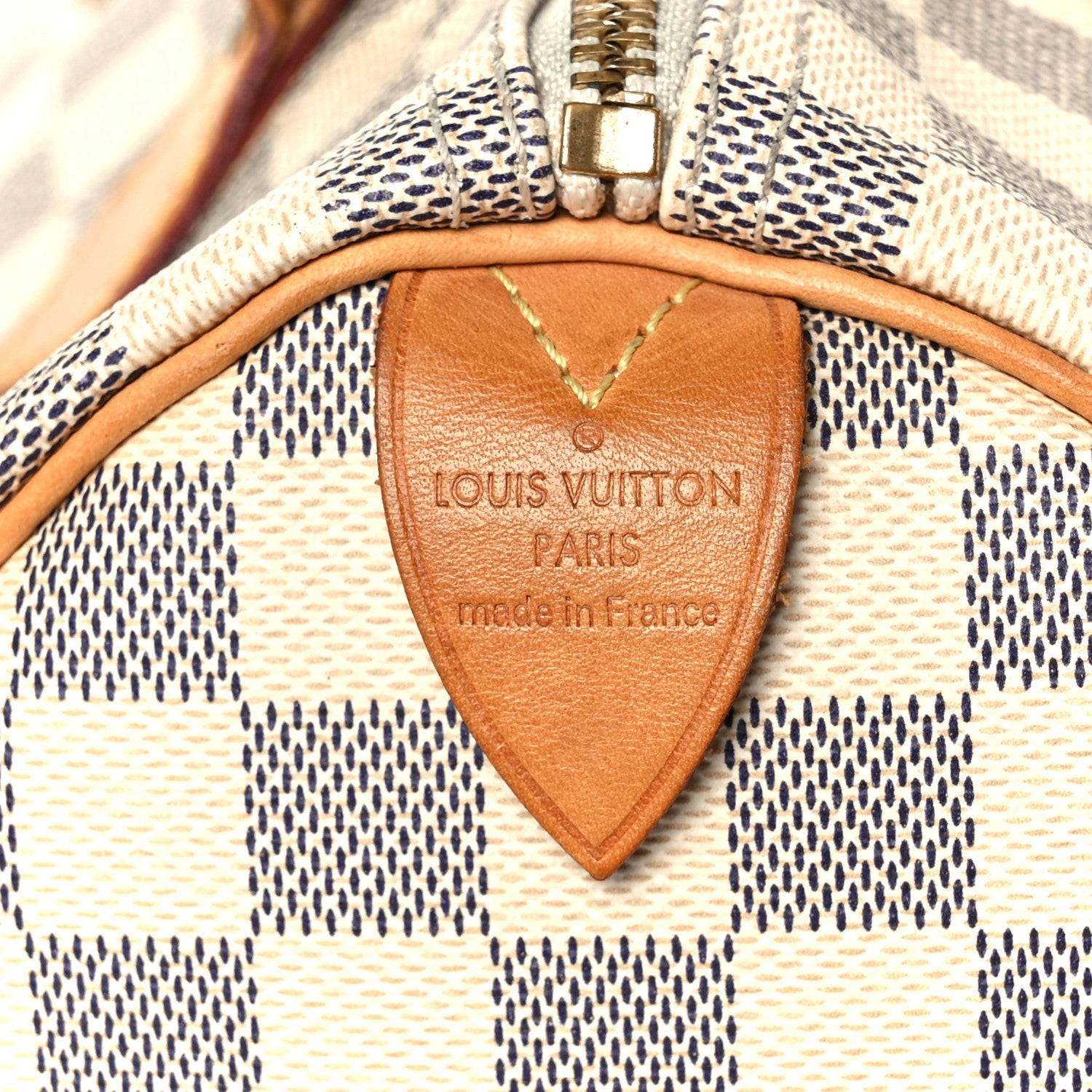 Louis Vuitton Damier Azur Speedy 30 7 of 10