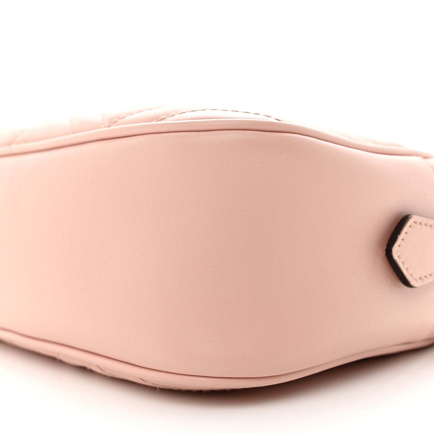Calfskin Matelasse Small GG Marmont Chain Shoulder Bag Perfect Pink