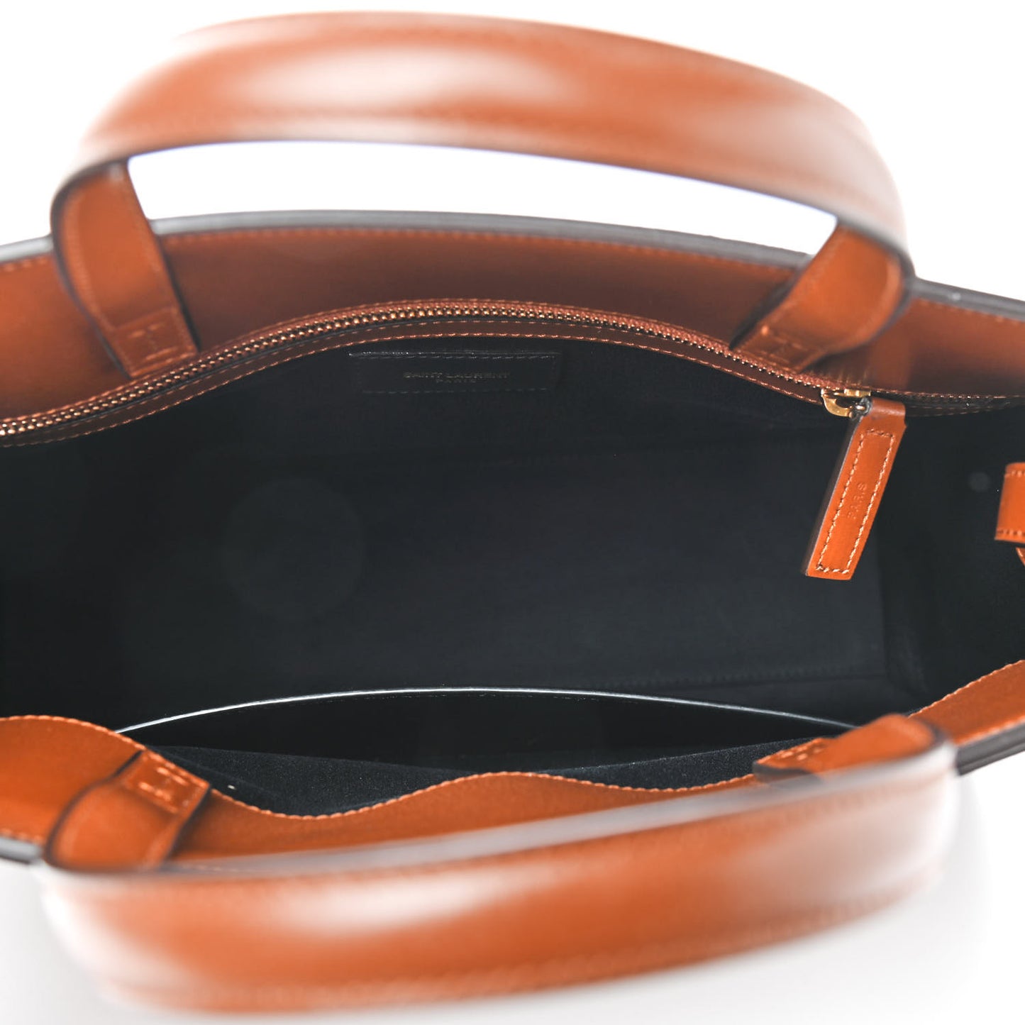 Calfskin Small Manhattan Shopper Tote Brick