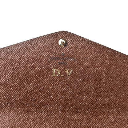 Louis Vuitton Monogram Sarah Wallet NM 6 of 11