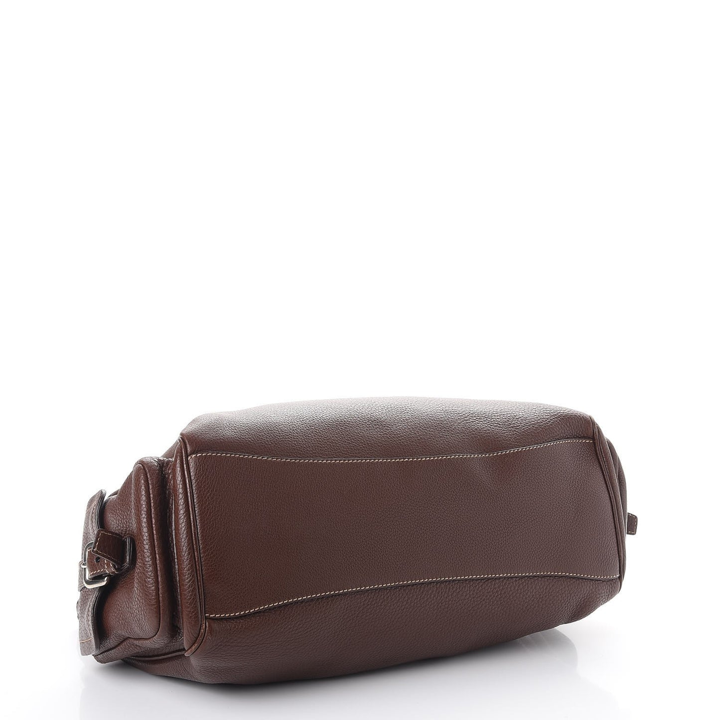 Vitello Daino Shopping Tote Bruciato