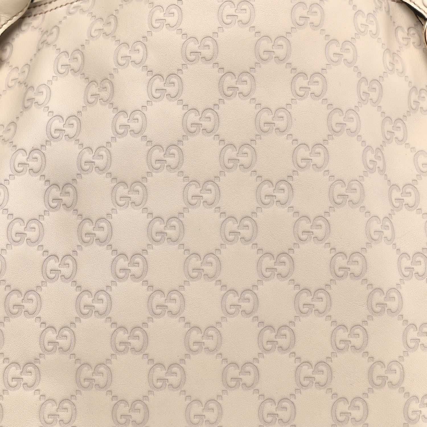 Gucci Guccissima Medium Miss GG Top Handle Bag Off White 8 of 13