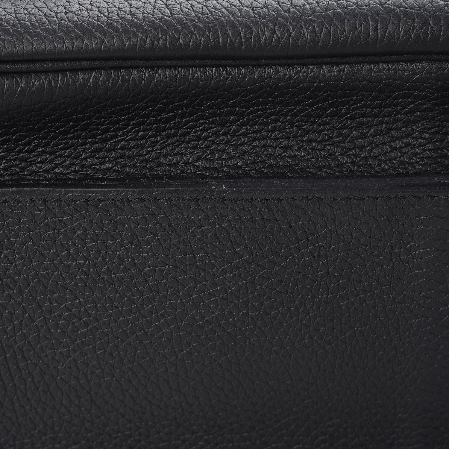 Hermes Taurillon Clemence Steve Messenger 37 Black 10 of 11