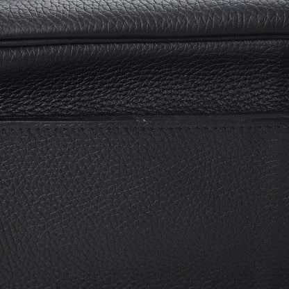Hermes Taurillon Clemence Steve Messenger 37 Black 10 of 11