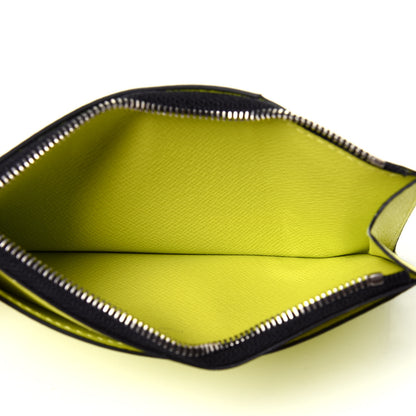 Louis Vuitton Monogram Taiga Coin Card Holder Yellow 5 of 11