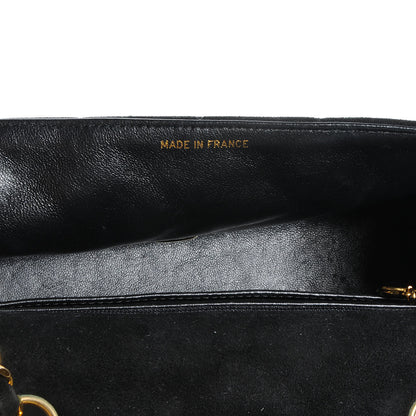 Chanel Suede Quilted Small Flap Black 7 of 8