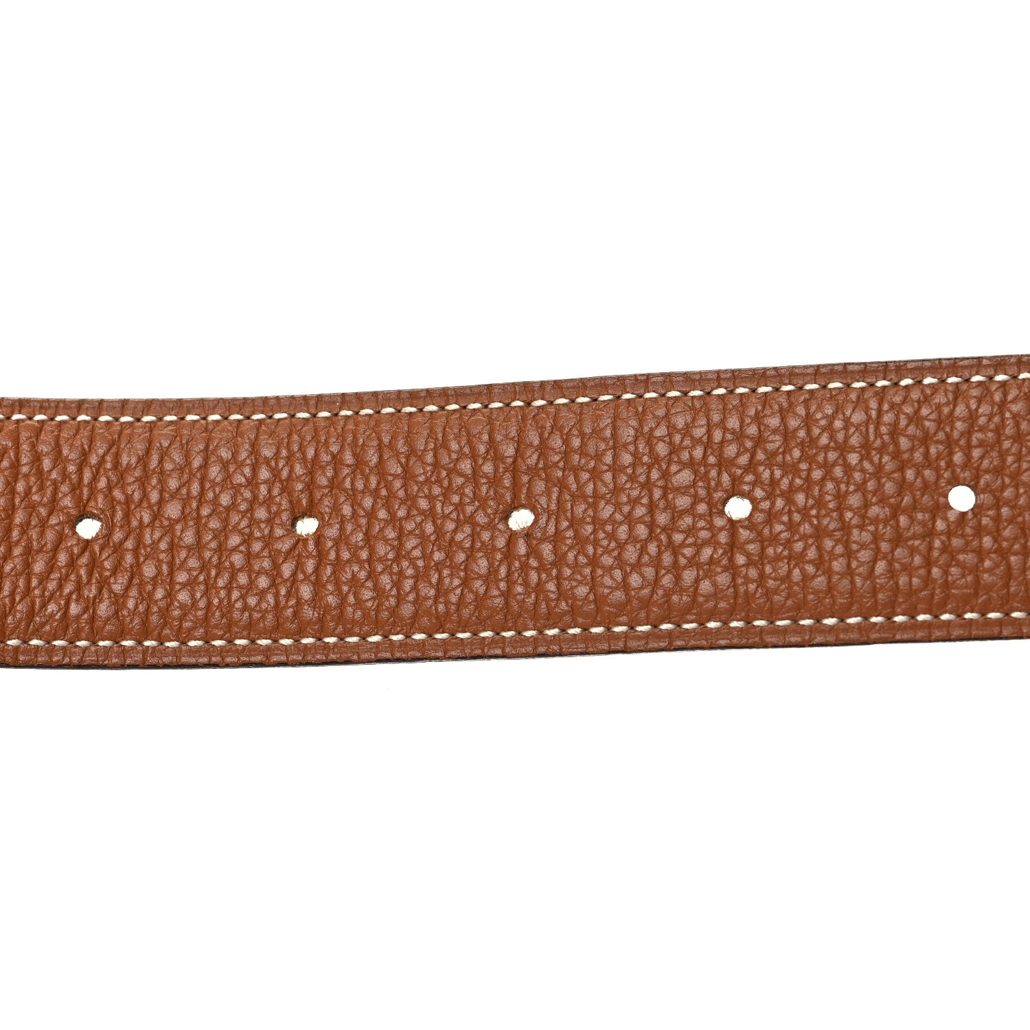 Hermes Togo Box 32mm Au Carre H Belt 90 36 Gold Black 3 of 5