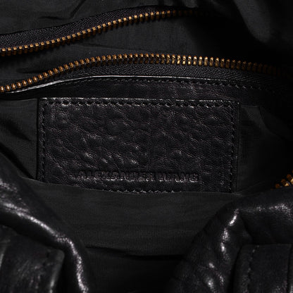 Alexander Wang Pebbled Lambskin Rocco Black Antique Brass Hardware 6 of 8
