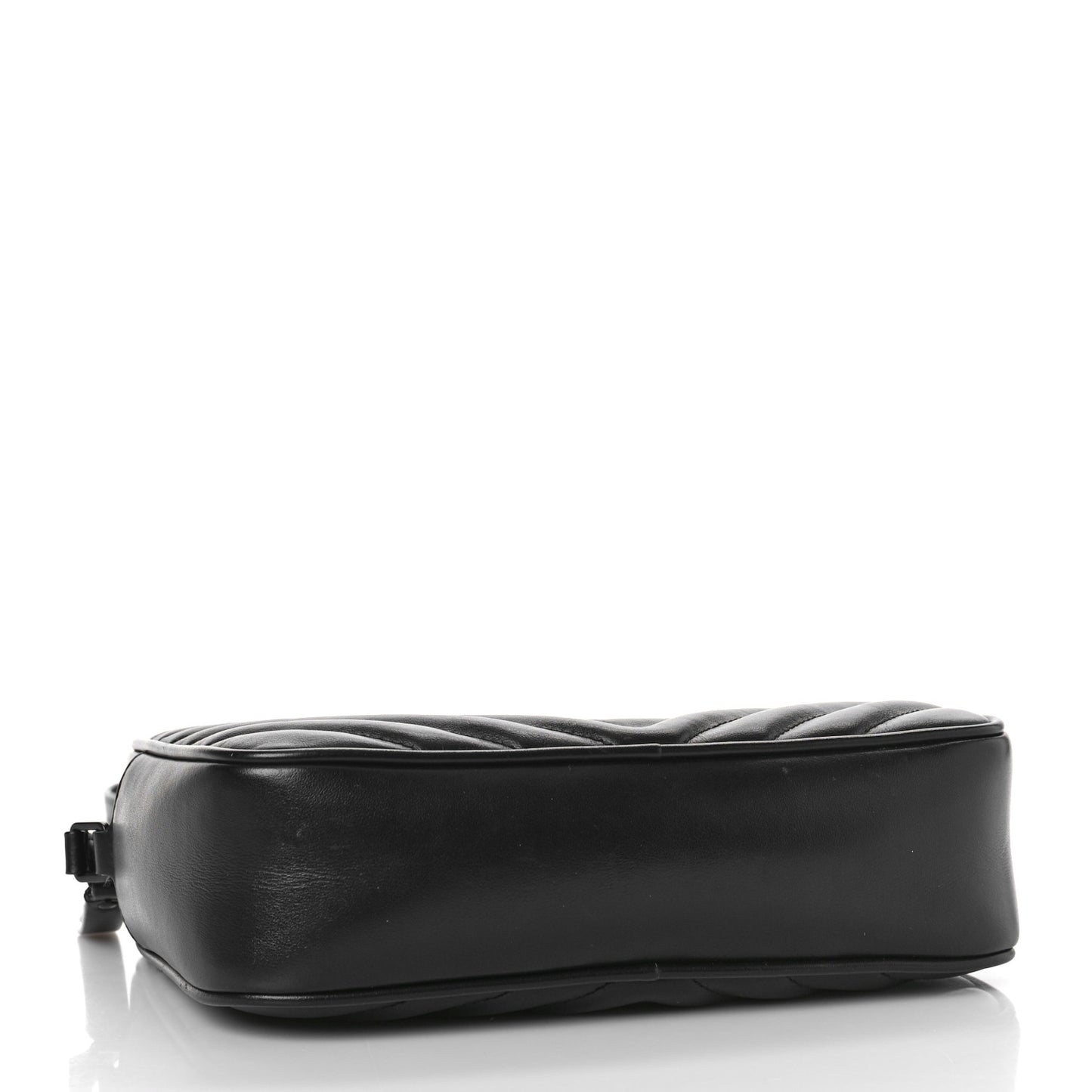 Calfskin Matelasse Monogram Monochrome Lou Camera Bag Black
