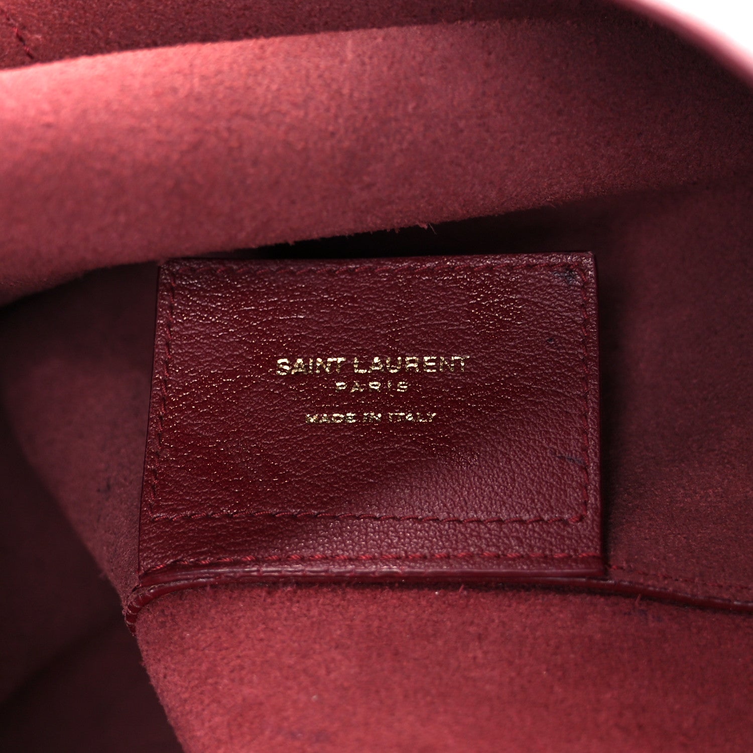 Saint Laurent Calfskin Large Shopping Tote Palissandre 7 of 21