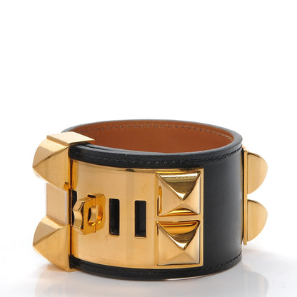 Hermes Swift Collier de Chien CDC Bracelet S Graphite 3 of 8