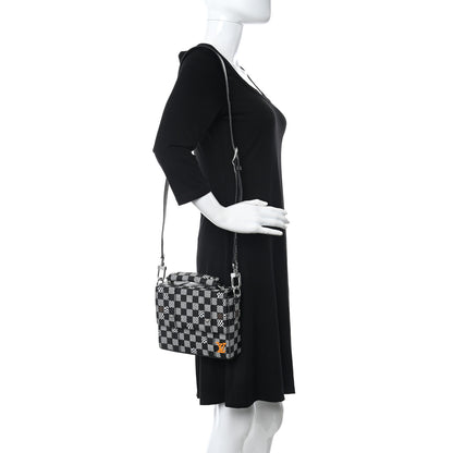 Louis Vuitton Damier Distorted Flap Soft Trunk Messenger 2 of 10