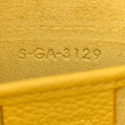 Celine Drummed Calfskin Nano Luggage Citron 7 of 11