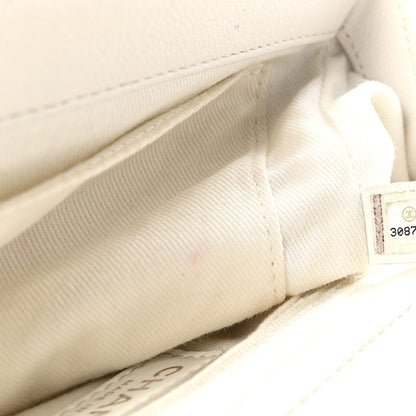 Chanel Caviar Quilted Medium Business Affinity Flap White 7 of 10