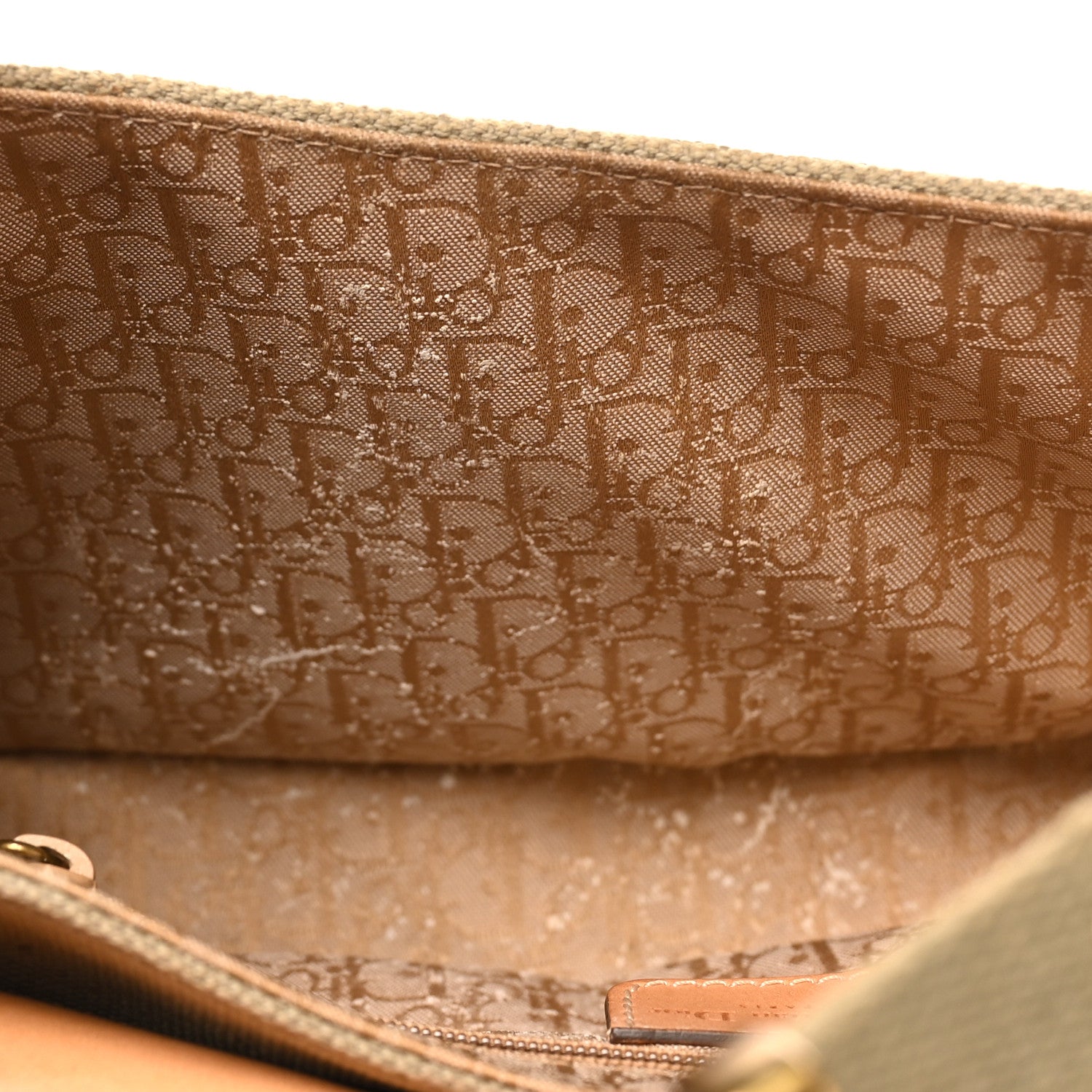 Christian Dior Denim Street Chic Shoulder Bag Green 11 of 11