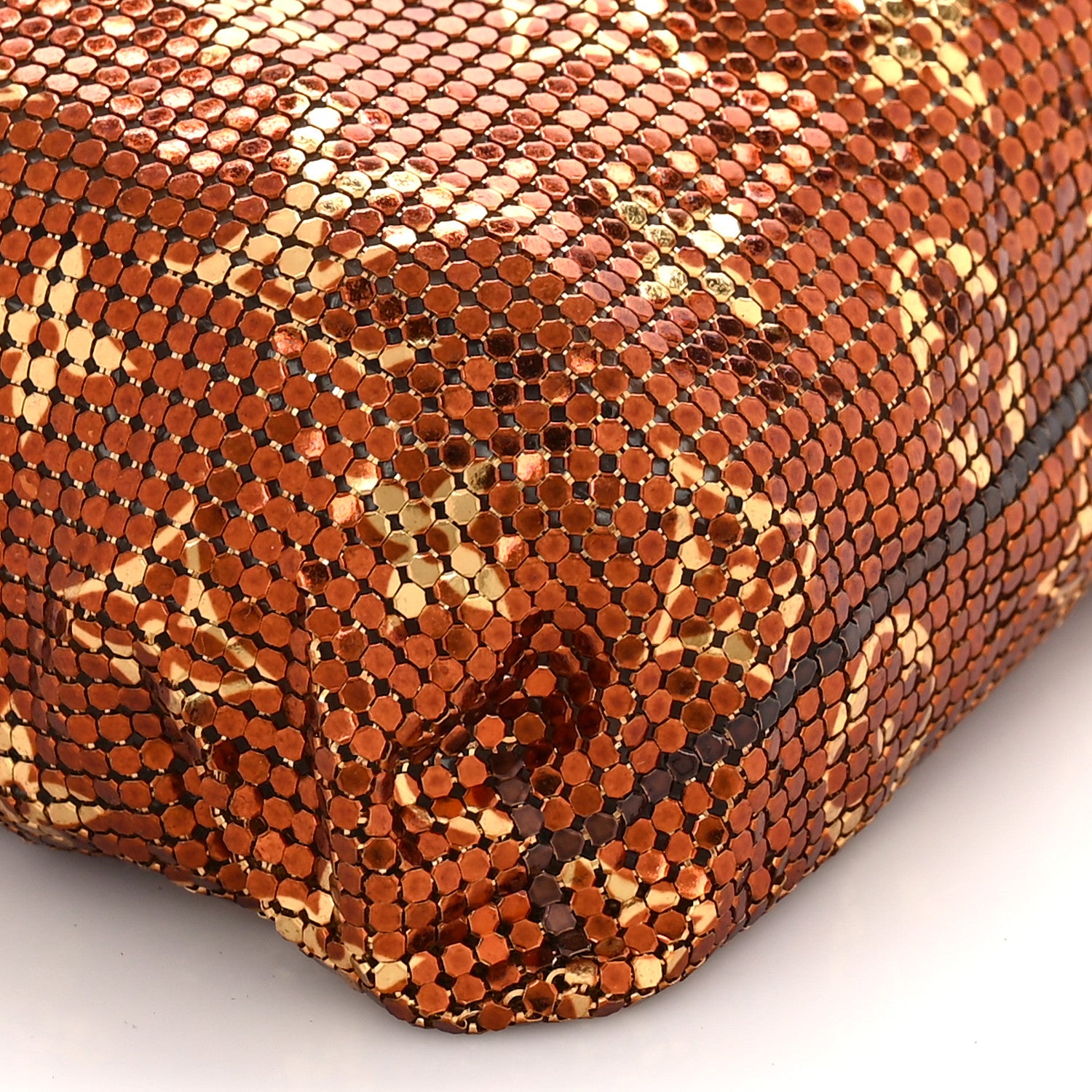 Louis Vuitton Monogram Mesh Metal Frances Gold 7 of 9