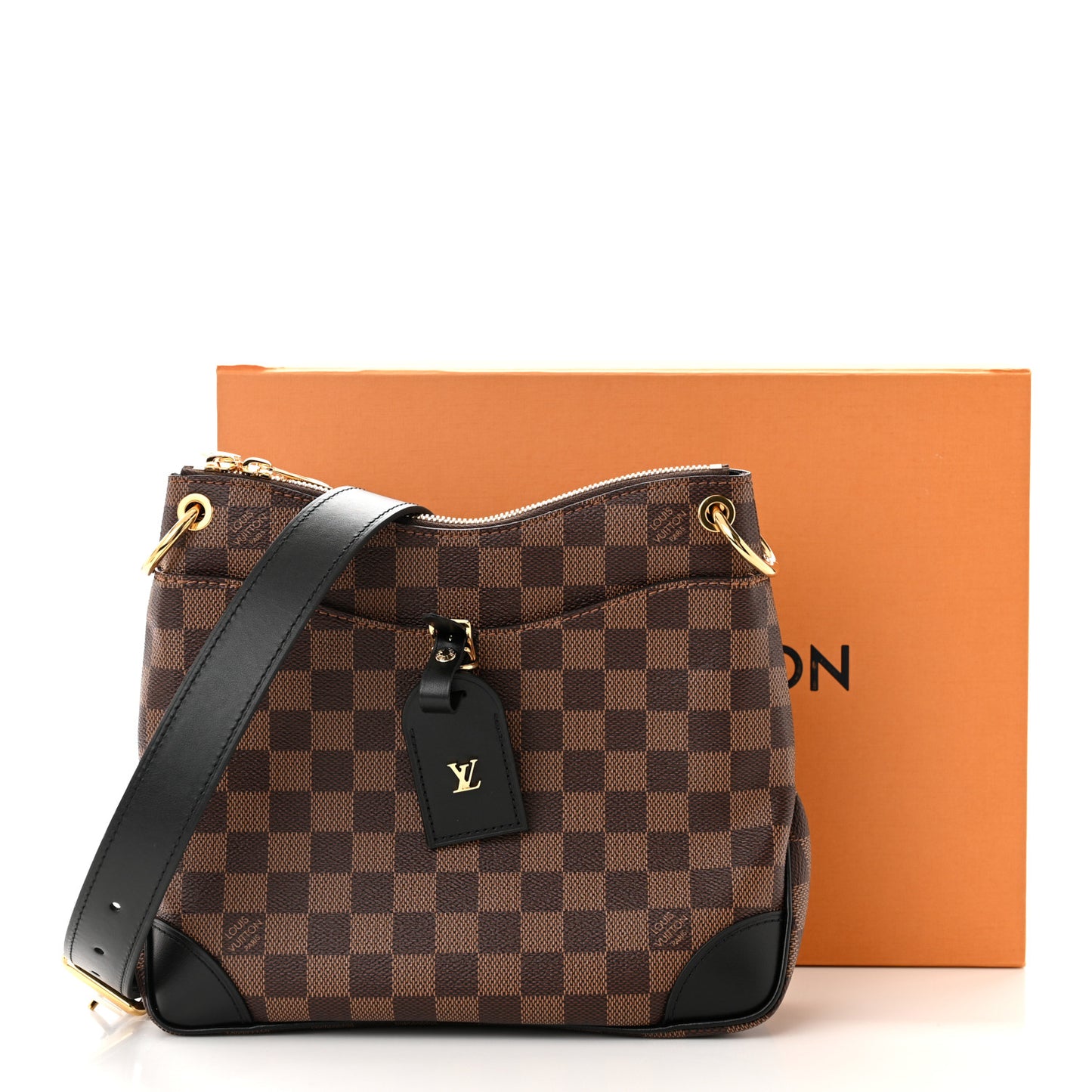 Damier Ebene Odeon PM Black