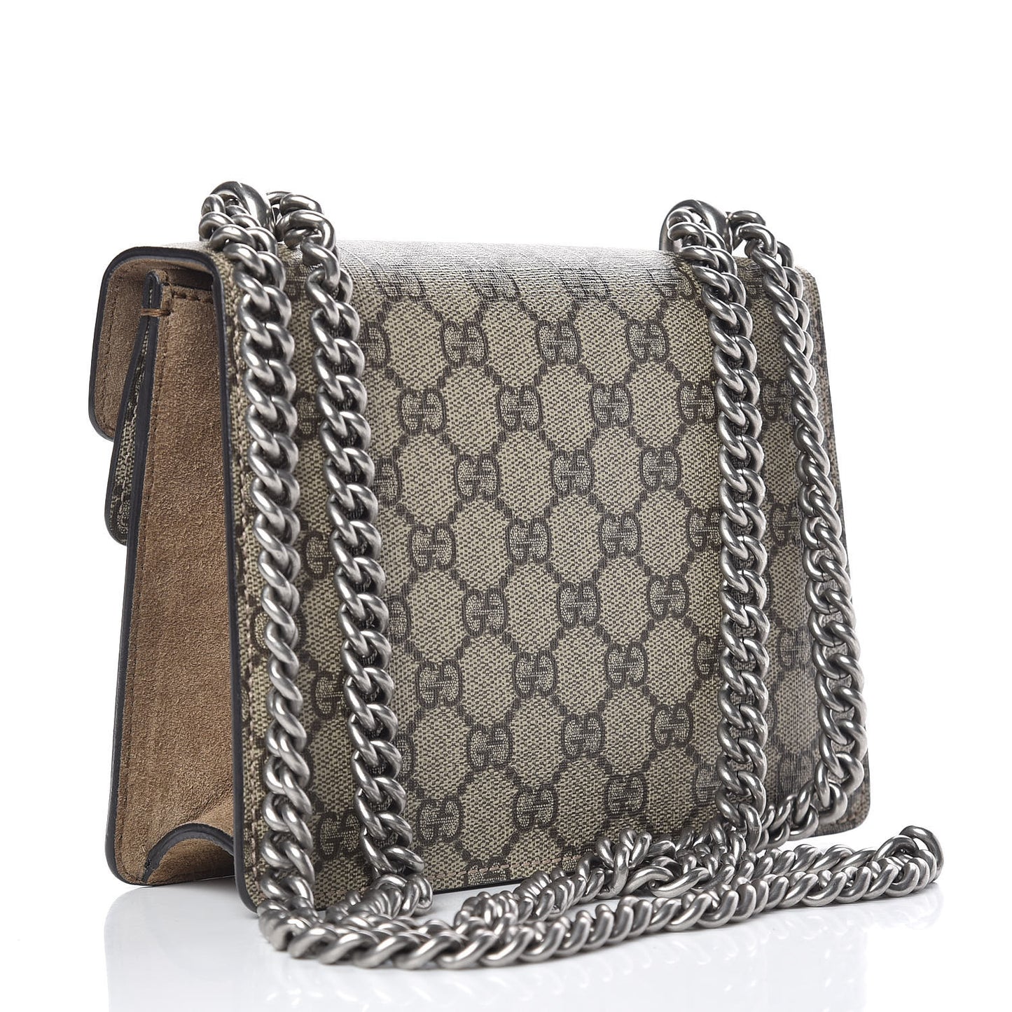 GG Supreme Monogram Mini Dionysus Shoulder Bag Taupe