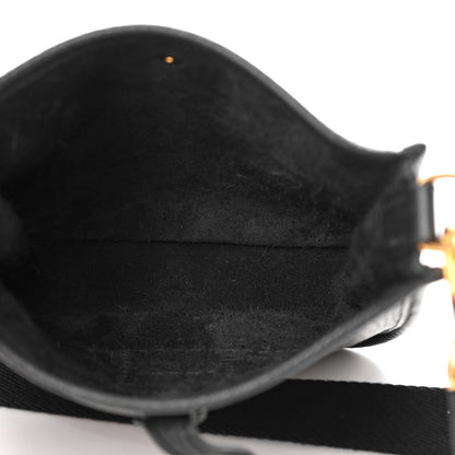 Hermes Taurillon Clemence Evelyne TPM Black 5 of 12