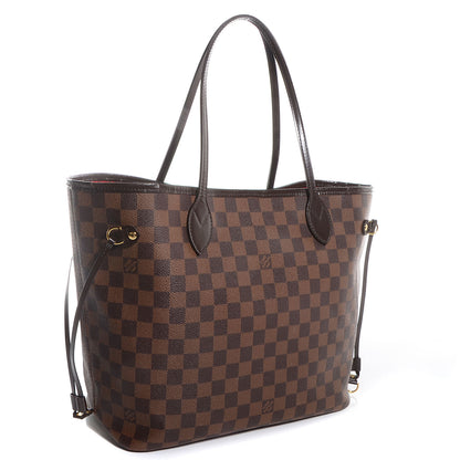 Louis Vuitton Damier Ebene Neverfull MM 3 of 8