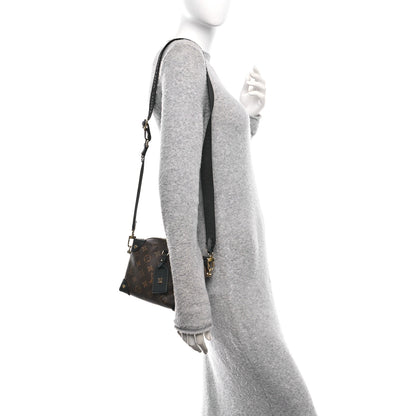 Louis Vuitton Monogram Petite Malle Souple Black 3 of 17