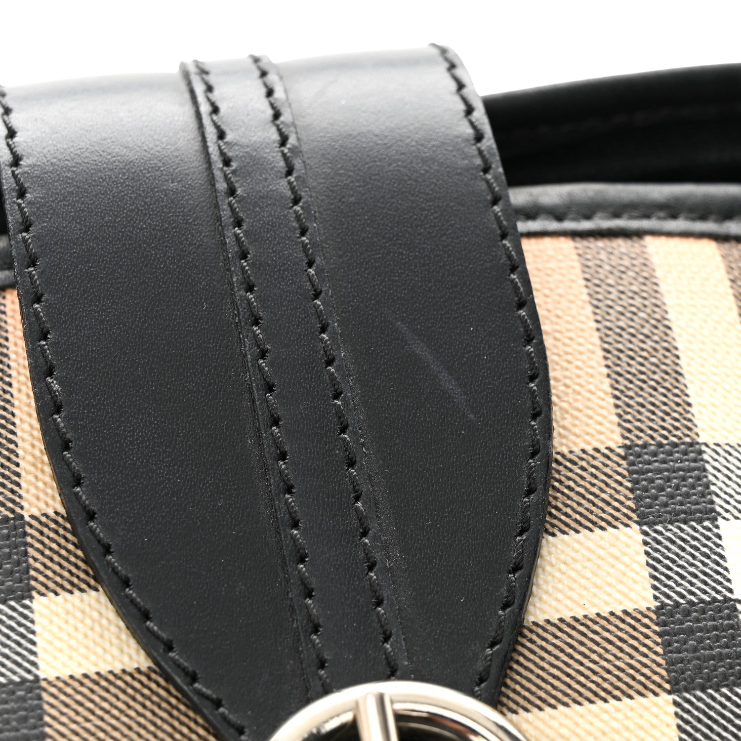 Burberry House Check Buckle Tote Black 17 of 17