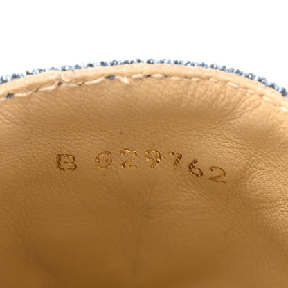Chanel Denim CC Espadrilles 35 Blue Black 6 of 10