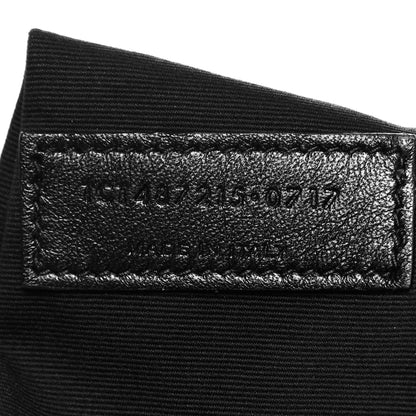 Saint Laurent Calfskin Y Quilted Monogram Large Loulou Chain Satchel Black 7 of 12