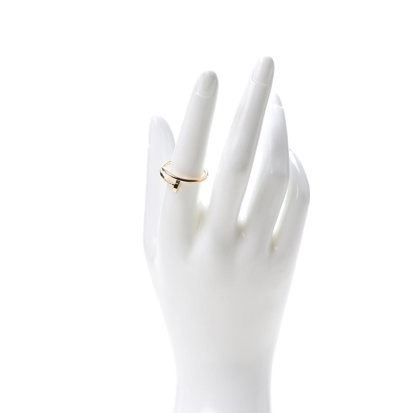 18K Yellow Gold Small Juste Un Clou Ring 58 8.25