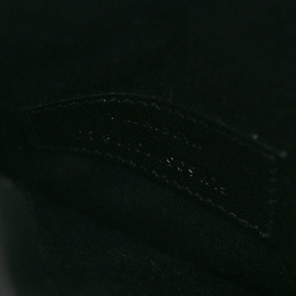 Saint Laurent Smooth Shiny Calfskin Monogram Uptown Baby Pouch Black 6 of 9