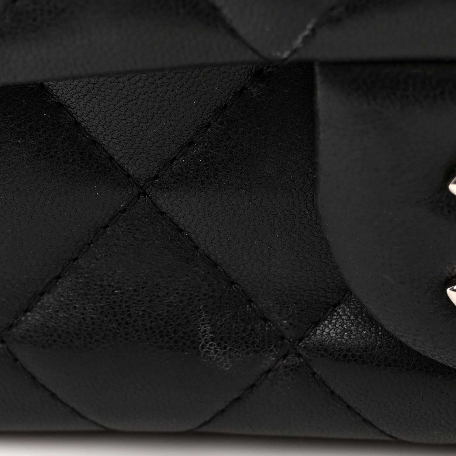 Chanel Lambskin Quilted Mini Rectangular Flap Black 11 of 11
