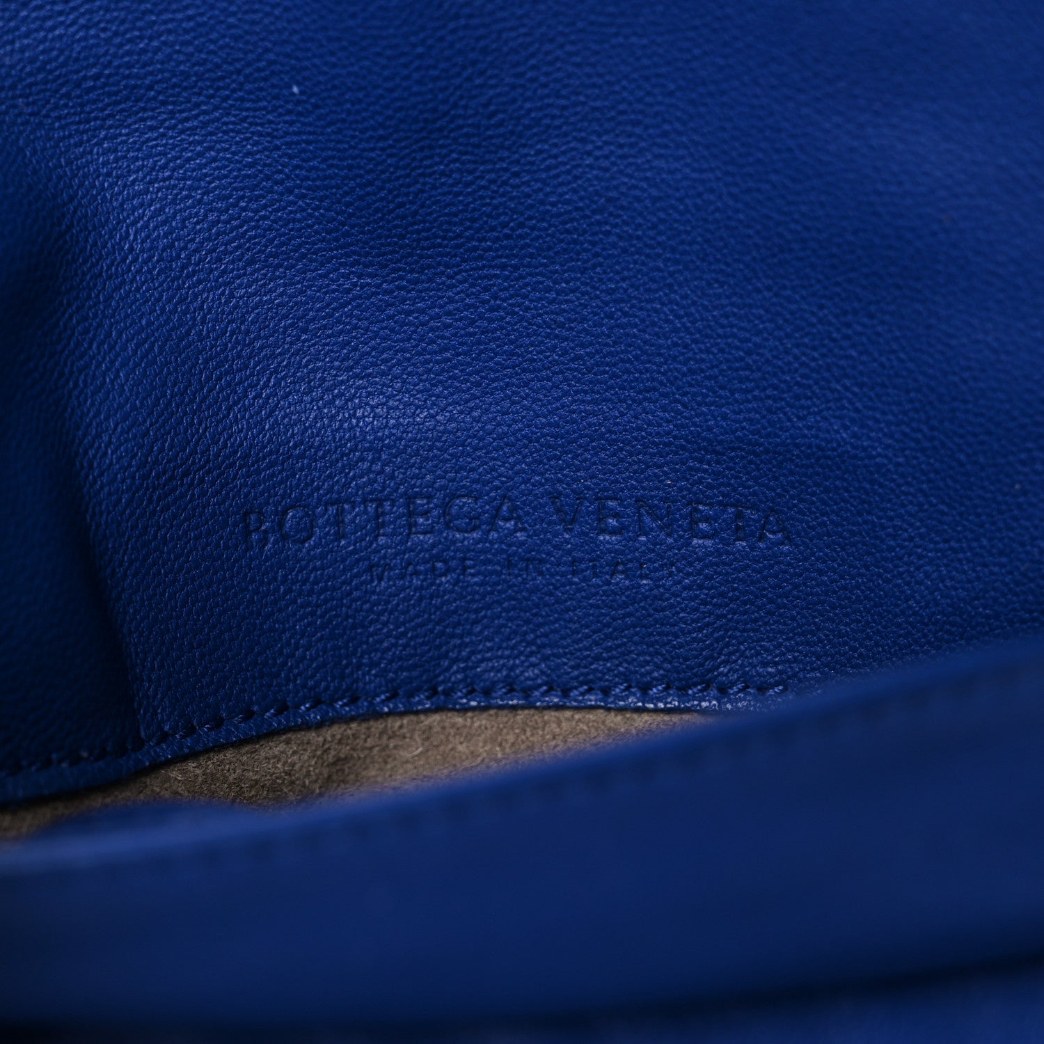 Bottega Veneta Nappa Intrecciato Small Chain Crossbody Cobalt 5 of 13