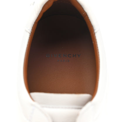 Givenchy Calfskin Band Logo Womens Urban Street Sneakers 39 White Black 7 of 9