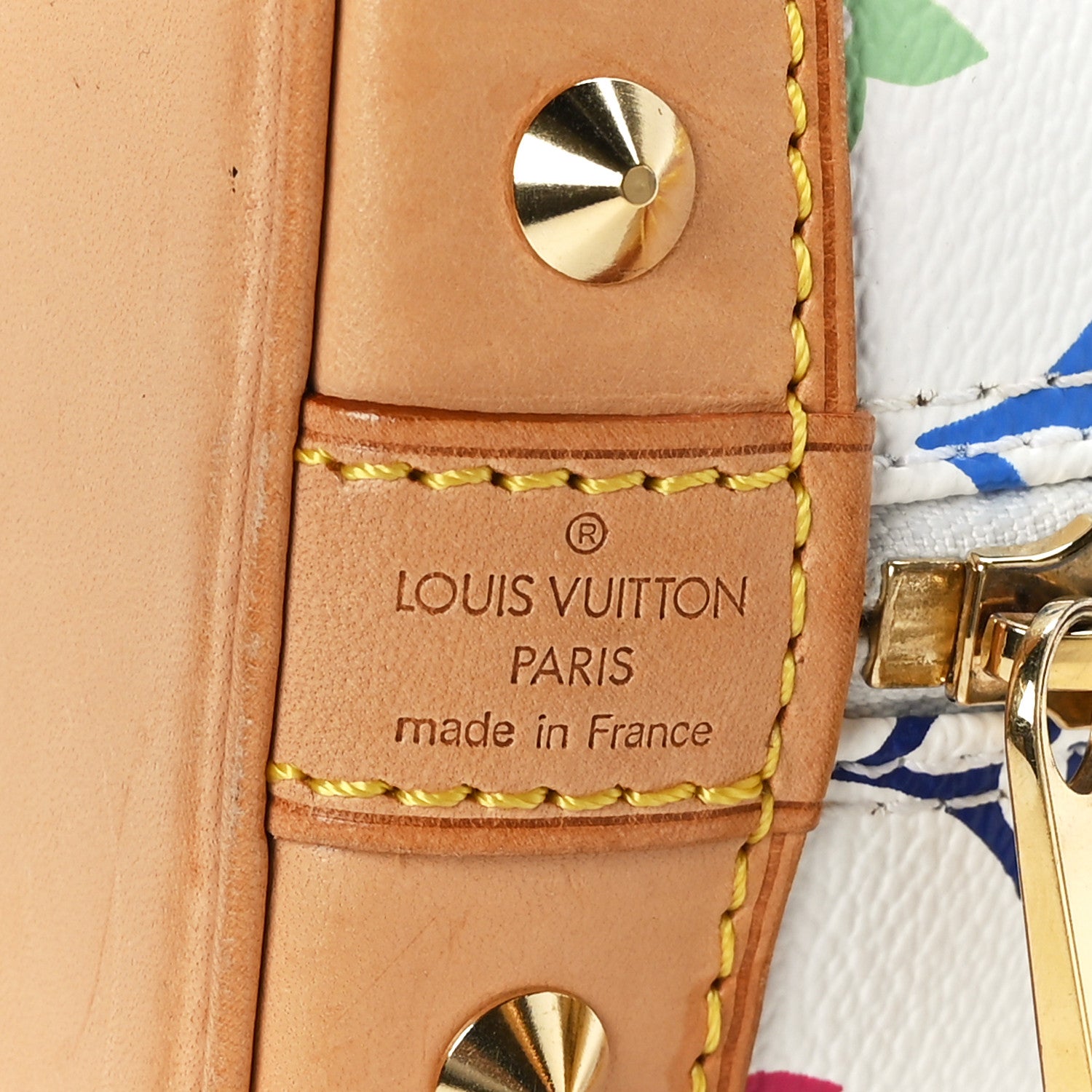 Louis Vuitton Monogram Multicolor Alma White 7 of 12