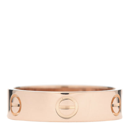 Cartier 18K Pink Gold 5.5mm LOVE Ring 59 8.75 1 of 6