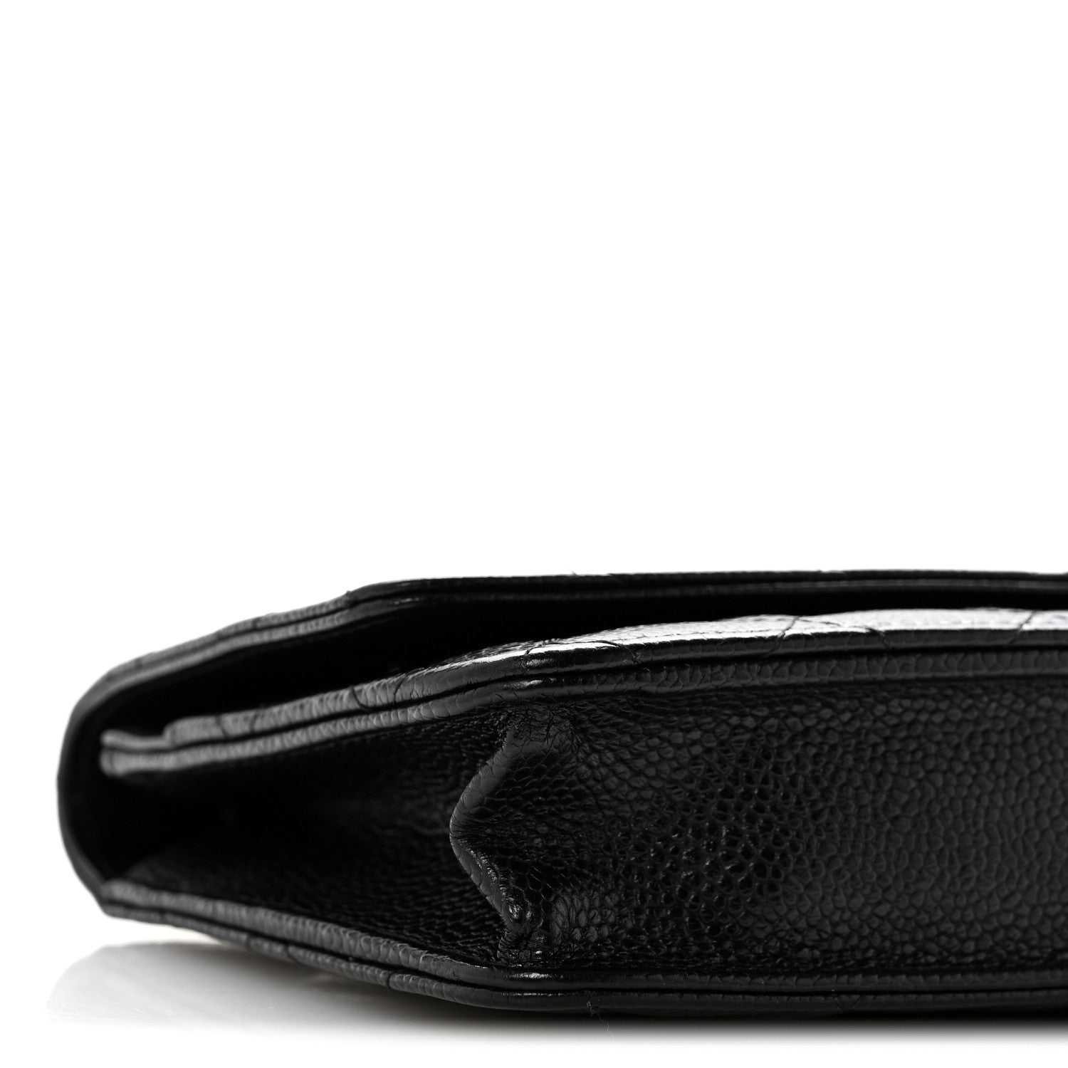 Chanel Caviar Quilted Wallet On Chain WOC Black 10 of 12