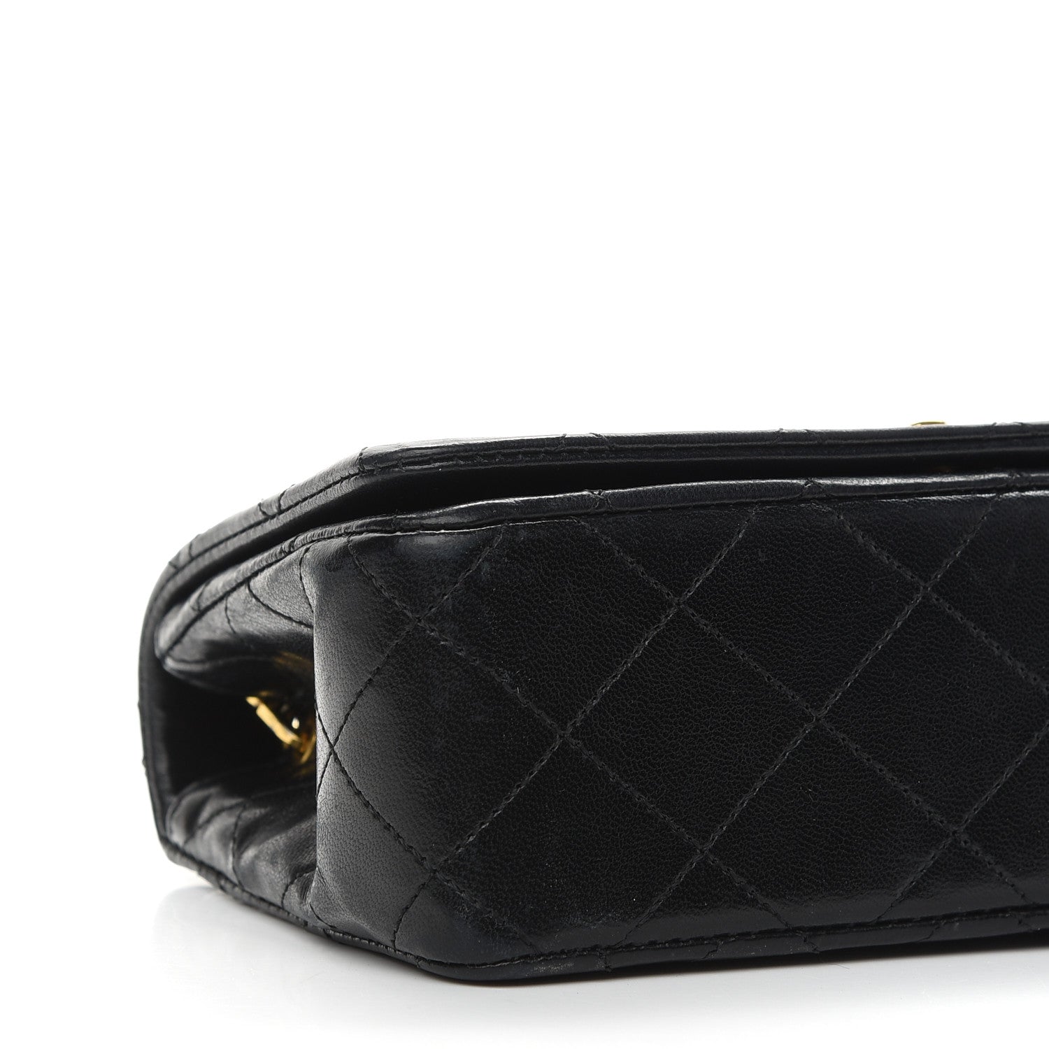 Chanel Lambskin Quilted Small Single Flap Black 7 of 8