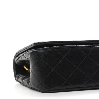 Chanel Lambskin Quilted Small Single Flap Black 7 of 8