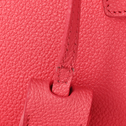 Saint Laurent Grained Calfskin Small Sac De Jour Rose Clair 8 of 10