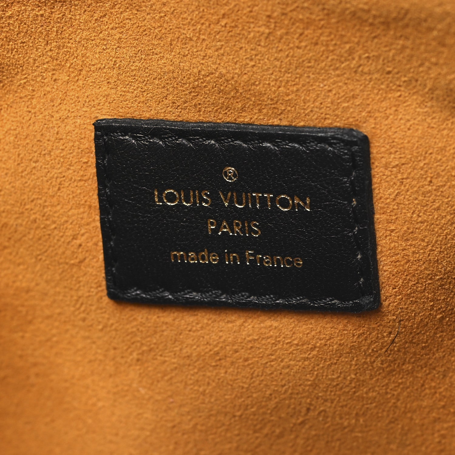 Louis Vuitton Lambskin Embossed Monogram Coussin MM  Black 8 of 11