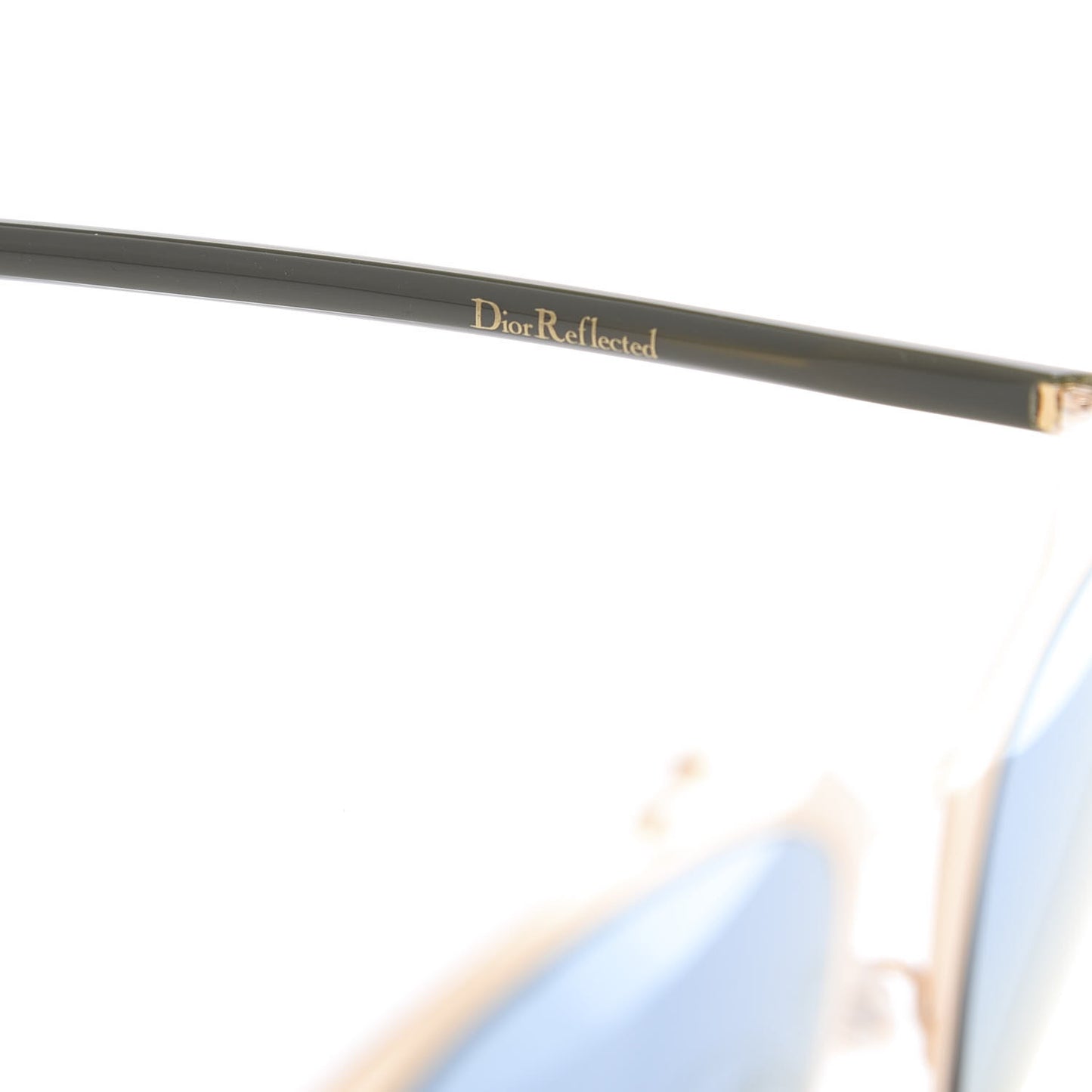 Reflected Sunglasses Gold