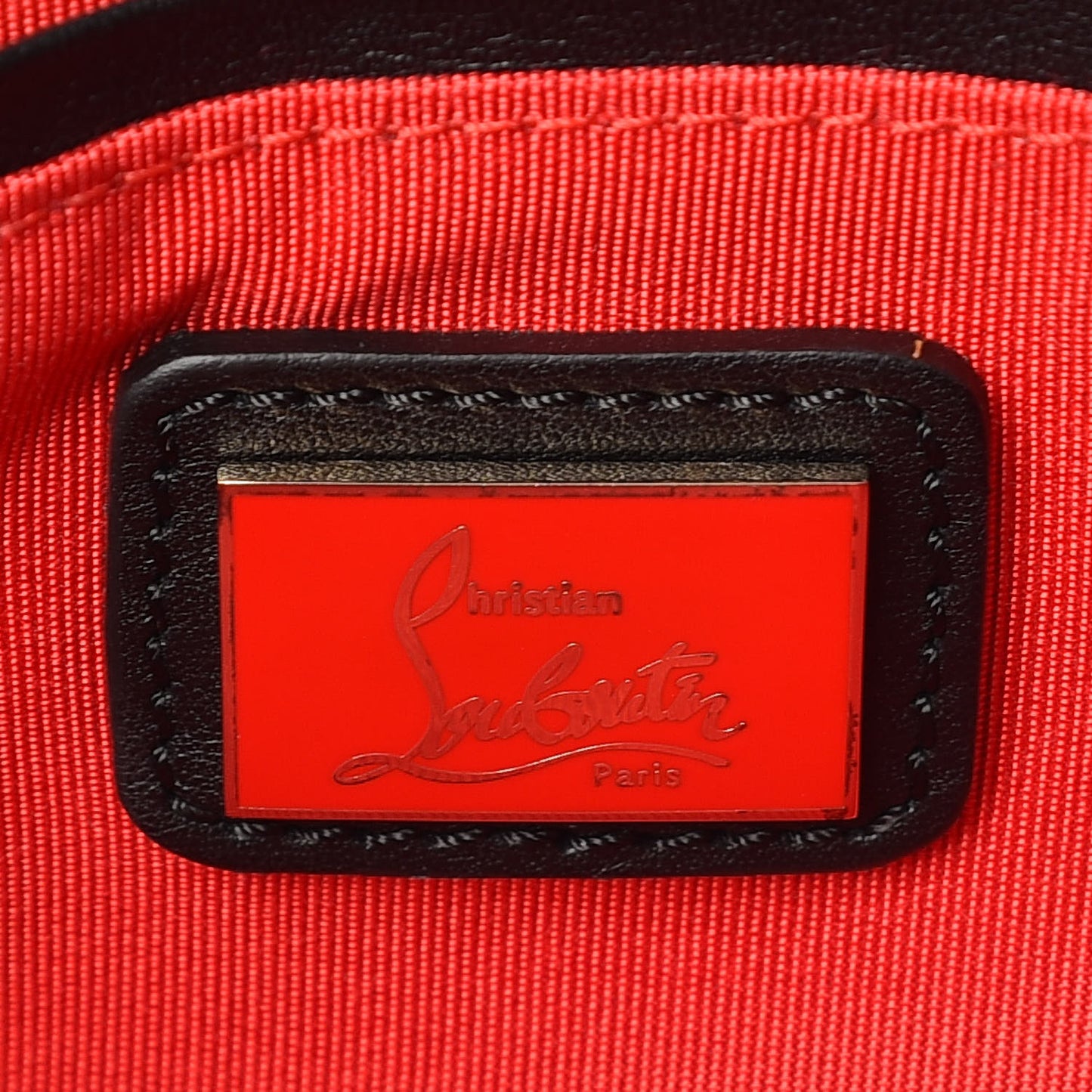 Calfskin Rougissime Flap Crossbody Clutch Black