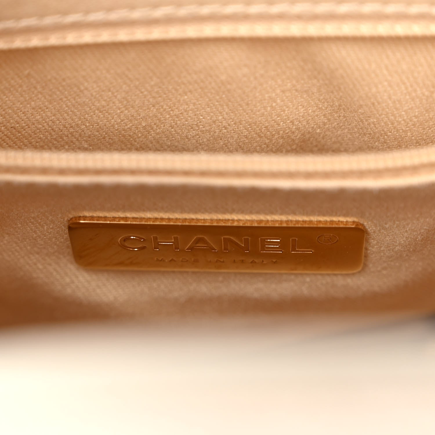 Chanel Grained Calfskin Stitched Small Drawstring Bag White 6 of 13