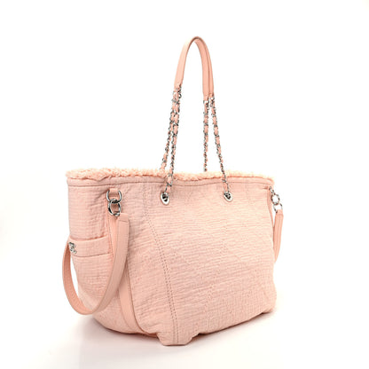 Chanel Canvas Small Double Face Tote Light Pink 3 of 9