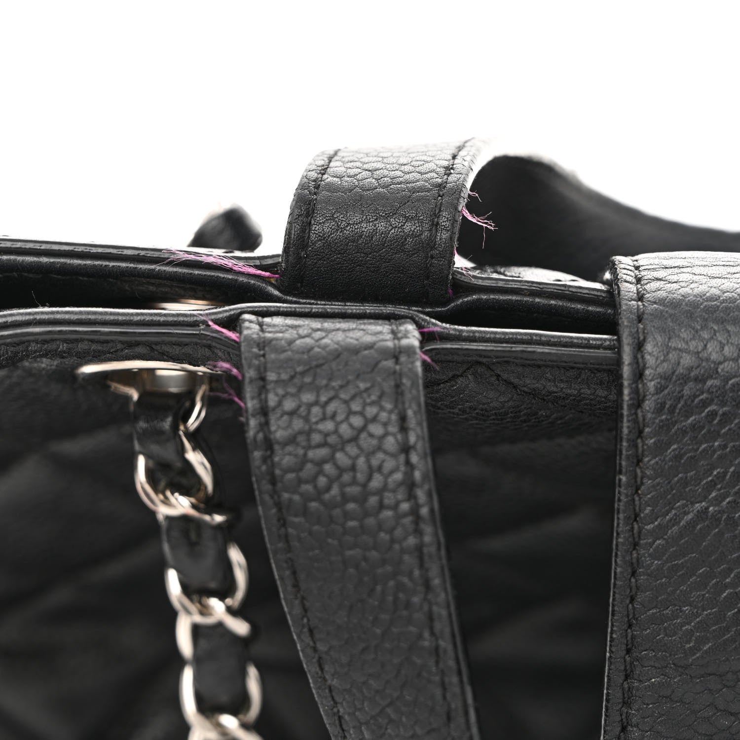 Chanel Caviar Quilted Large CC Box Shopping Tote Black 13 of 24