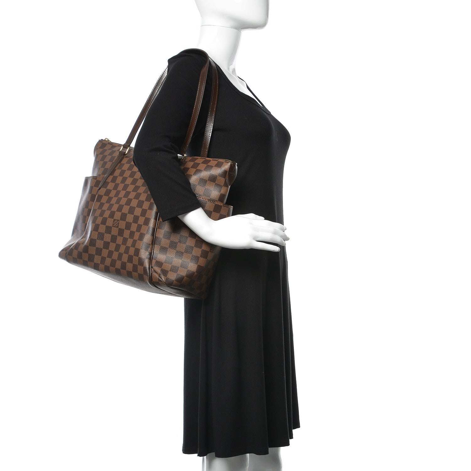 Louis Vuitton Damier Ebene Totally MM 2 of 9