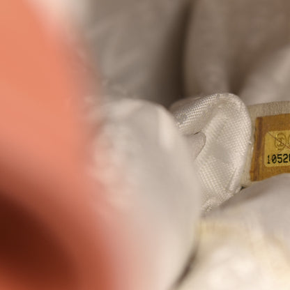 Chanel Lambskin Contrast Stitch Large Drawstring Tote Coral 11 of 14